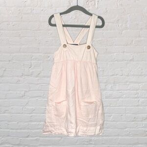 James Perse Lined Pinafore Dress